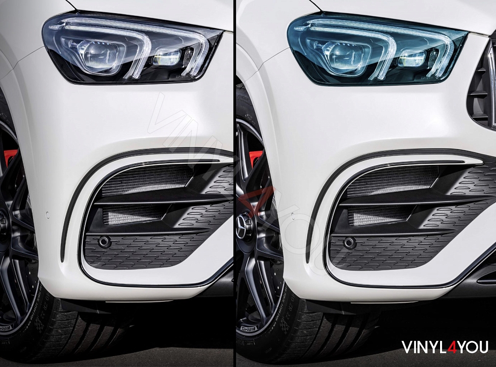 Гибрид для фар тонирующий DAYTONA H100 голубой 30 см