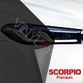Пленка для фар Scorpio Темно-черная
